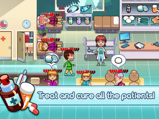 Hospital Dash Tycoon Simulator screenshot 2