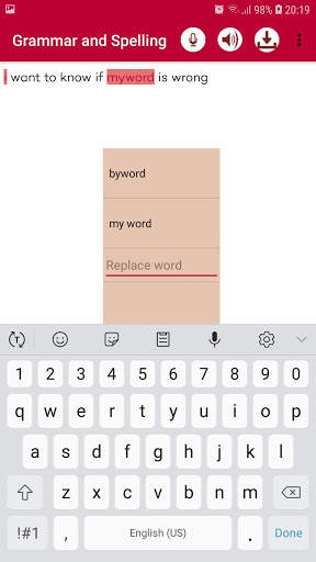 Correct My English скриншот 1