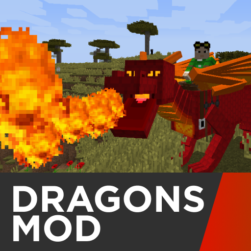 ikon Dragons mod for minecraft pe