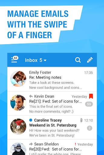 Mail.Ru for UA – Email for Hotmail, Outlook & i.ua screenshot 5