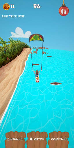 Kite Game - Daredevil Dan Flexifoil Kitesurf Sport screenshot 5