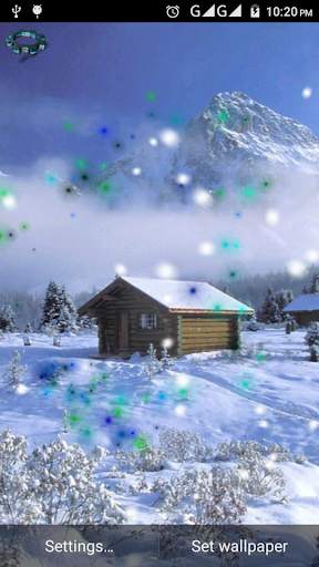 Snow Winter Live Wallpaper screenshot 1