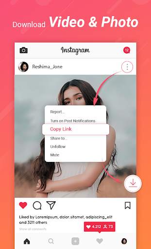 Video Downloader For Instagram - Repost Instagram screenshot 2