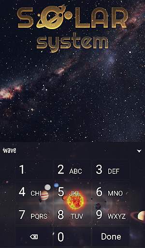 Solar System Wallpaper Theme screenshot 5