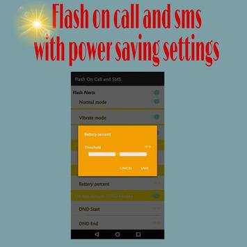 Flash on Call and SMS:  Flash Alert Torch screenshot 4