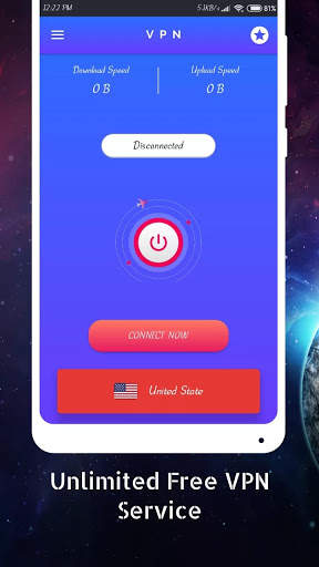 Free VPN - Super Fast Free VPN & Secure Hotspot screenshot 1