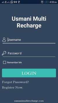 Usmani Multi Recharge screenshot 1