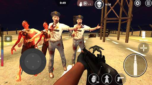 Game Horor Zombie mendarat screenshot 7
