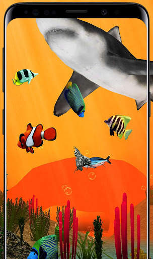 Fish Aquarium Backgrounds HD Live Wallpapers Free screenshot 5