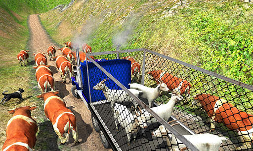 Farm Animal Truck Driver Game screenshot 4