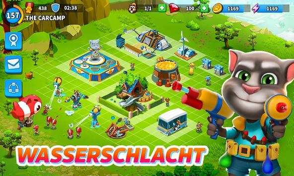 Talking Tom Camp screenshot 1