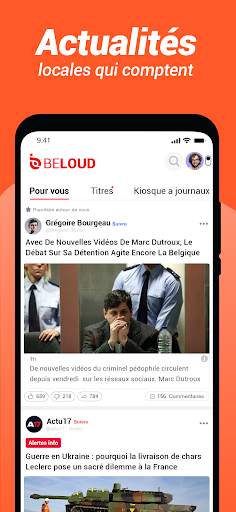 Beloud: Actualités & Opinions screenshot 2