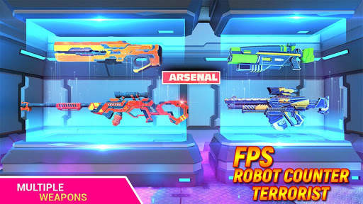 FPS Robot Counter Terrorist war: Gun Shoot Strike screenshot 3