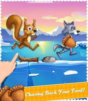 Squirrel Run Ice Age Food Dash screenshot 6