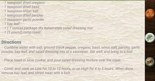 Easy Recipes : Dinner Offline App screenshot 3
