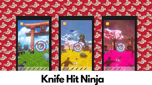 Lempar Pisau Ninja Lempar screenshot 2