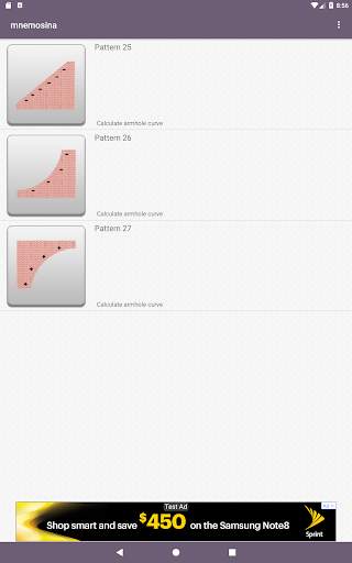 Mnemosina knitting patterns screenshot 23