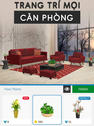 Thiết kế:Trò chơi thiết kế nhà, trang trí nội thất screenshot 13