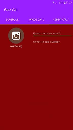 Video Call prank – fake video call for Messenger screenshot 1