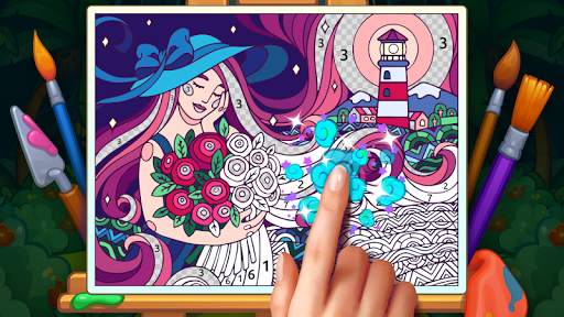 Color Stories: coloring casino & paint art gallery screenshot 5