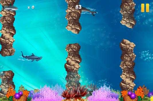 Angry White Shark Race Attack screenshot 2