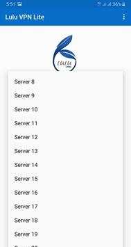 Lulu VPN Lite screenshot 1