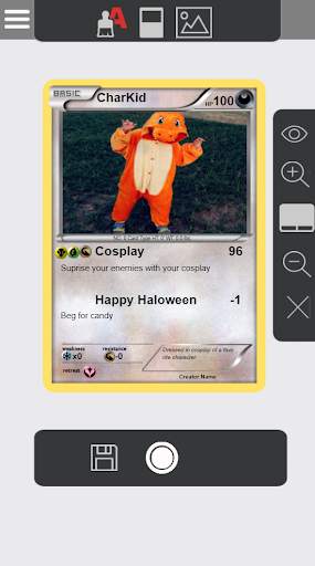 Poke Card Maker screenshot 1
