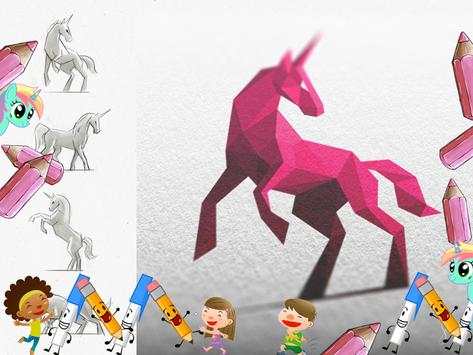 🦄 Unicorn Mythical Creatures Drawing for  Kids screenshot 3