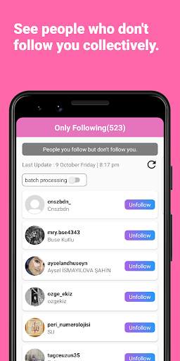 InsPremium - Unfollowers for Instagram screenshot 2