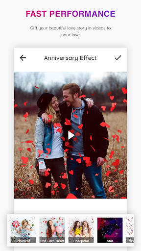 Anniversary Photo Effect Video Maker with Music screenshot 2