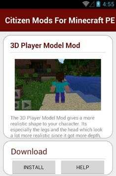 Citizen Mods For Minecraft PE screenshot 3