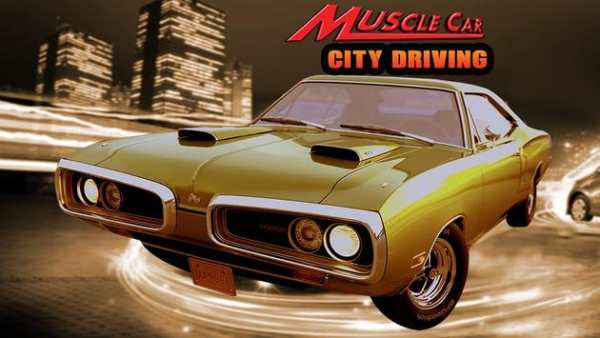 Old Muscle Car City Driving screenshot 6