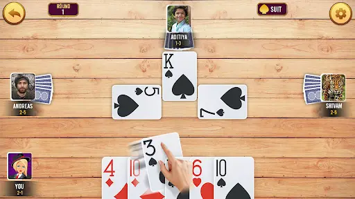 Callbreak Offline : Tash Game 3 تصوير الشاشة