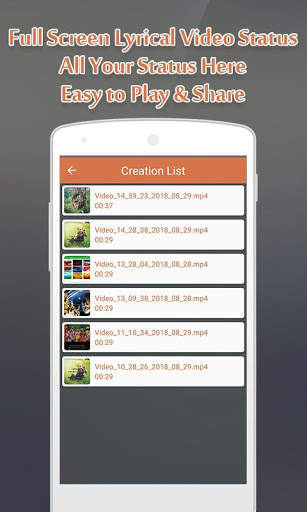 My Photo Lyrical Video Status Maker - Video Status screenshot 8