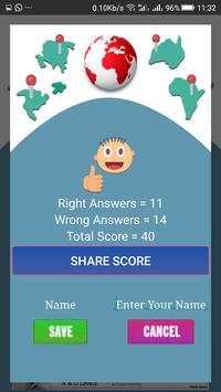 World map quiz & Geography trivia game screenshot 8