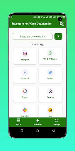 Save from the net Downloader screenshot 1