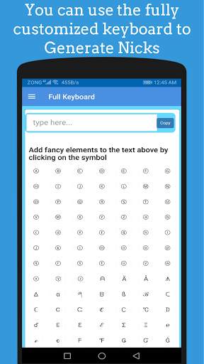 Nickname Generator - Nicks For Games , Fancy Text screenshot 5