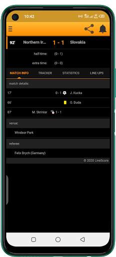 Livescore App screenshot 4