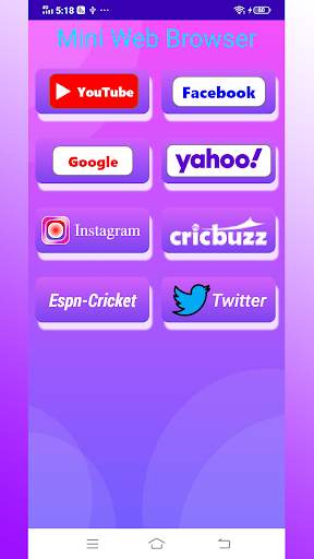 Live tv all newspaper - Mini browser screenshot 1