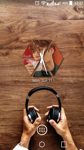 Exo Clock Widget screenshot 3