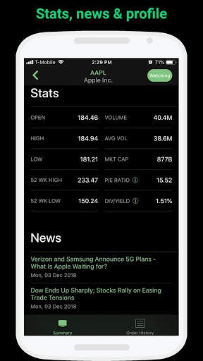 StockMarketSim - Stock Market Simulator screenshot 4