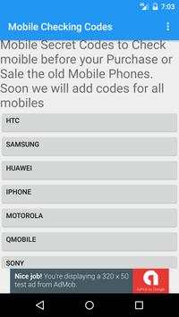 Mobile Secret Codes скриншот 1