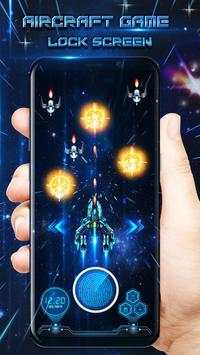 Aircraft Shooter Game Fingerprint Lock Screen Joke screenshot 1