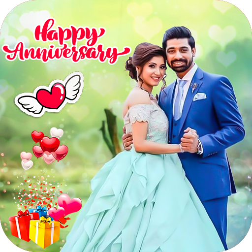 Marriage Anniversary Photo Editor icon