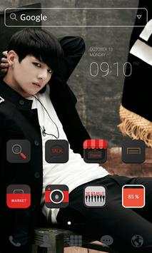 BTS J.Kook LINE Launcher theme screenshot 1