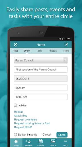 SimplyCircle - Group Email 5 تصوير الشاشة