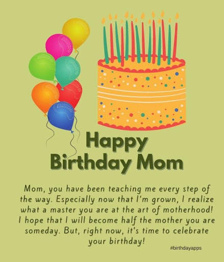 Happy Birthday To My Mother screenshot 2