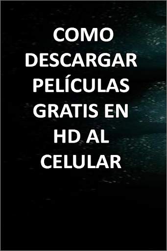 Como descargar películas gratis en español screenshot 1