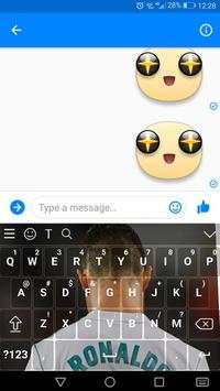 Keyboard for Cristiano Ronaldo 2018 screenshot 5