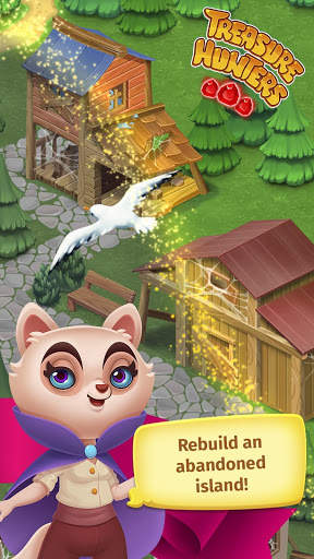 Treasure Hunters: free match3 gems screenshot 2